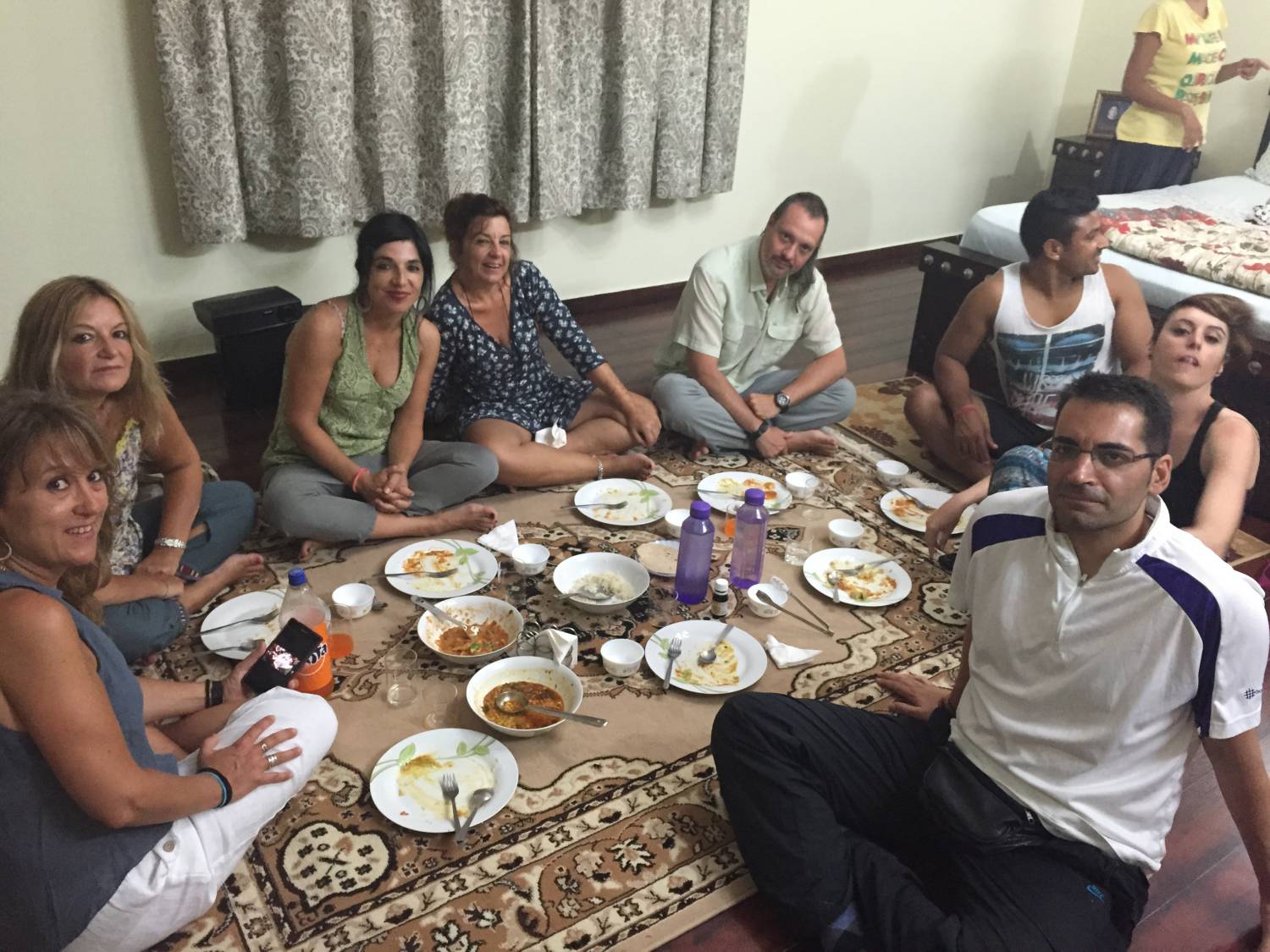 Dinner with an Indian Family