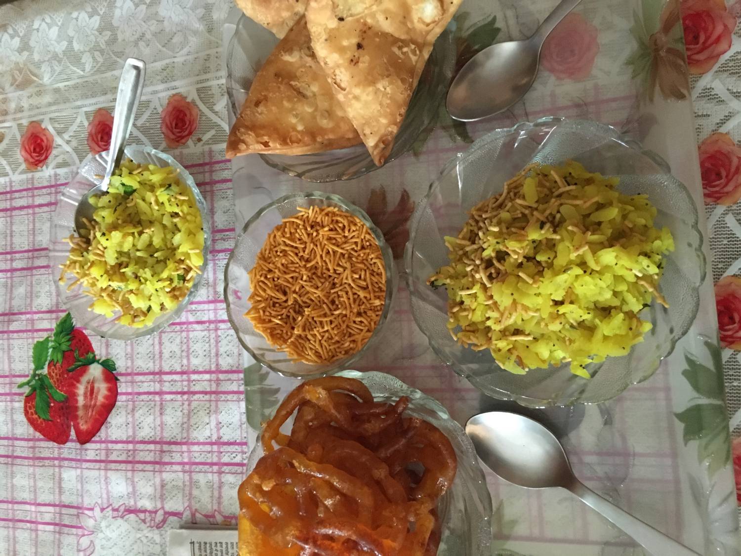 Dinner with an Indian family